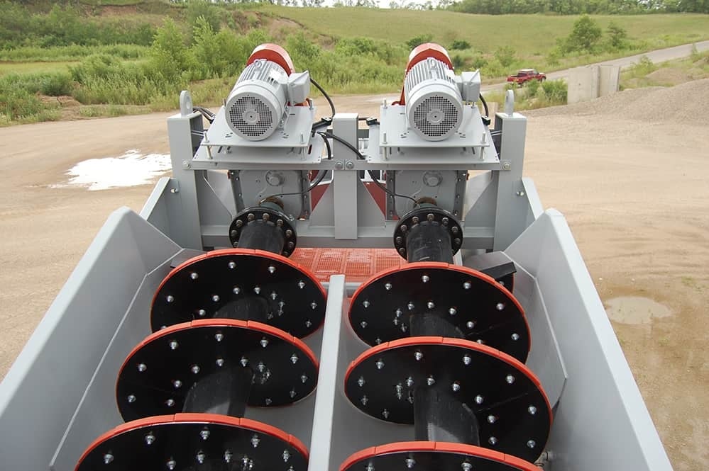 double screw gearbox
