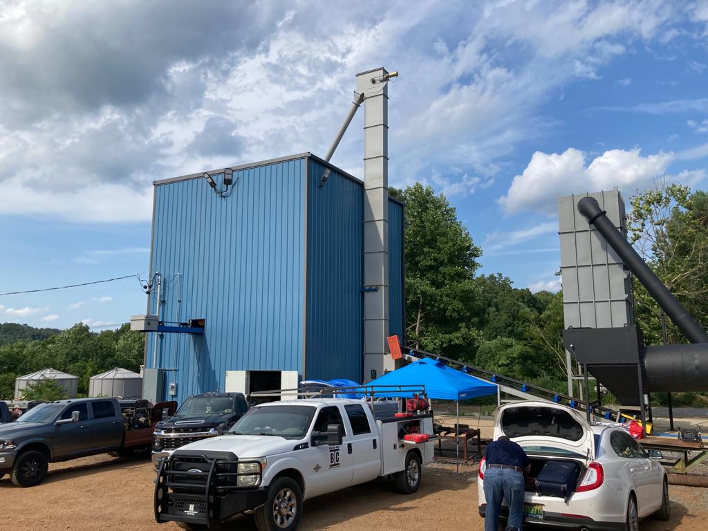 industrial facility site